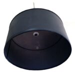 Светильник лофт из металлической бочки