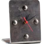 Часы лофт настольные металл