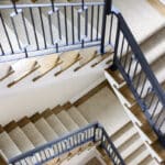 Перила лофт модерн металлические