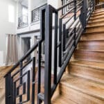 Перила лофт металлические