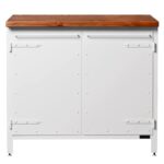 Кухня лофт напольный шкаф