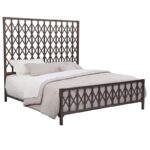 Кровать лофт модерн металлическая