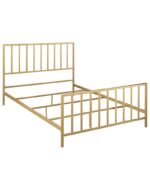 Кровать в стиле лофт золото
