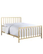 Кровать в стиле лофт золото
