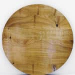 Столешница дубовая круглая массив