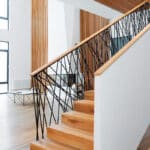 Перила нитки металл дерево