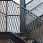 Перила лофт металлические "Сетка"