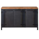 Кухня лофт напольный шкаф