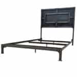 кровать лофт металлическая