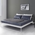 Кровать лофт минимализм белая