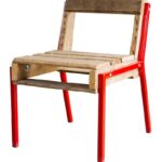 стул лофт из палетт