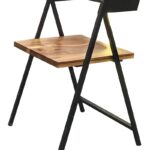 Стул лофт металл дерево