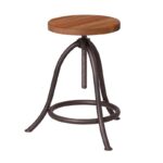 Стул барный на трех ножках регулируемый