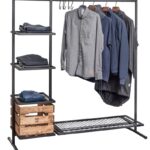 Вешалка металлическая напольная сетка