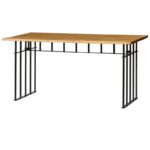 Стол в стиле лофт решетка