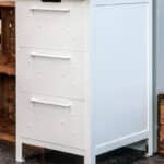 Кухня лофт напольный шкаф