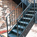 Лестница металлическая индустриальная