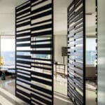 Перегородка распашная сварная металл