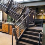 Перила лофт металлические сварные