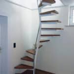 Лестница металлическая винтовая Компакт