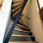 Лестница винтовая с наклонной основой