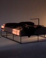 Кровать металлическая лофт минимализм