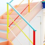 Перила металлические разноцветные Киндер