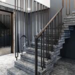 Перила металлические сварные камертон