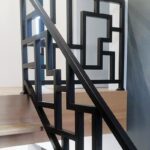 Перила лофт металлические из профиля