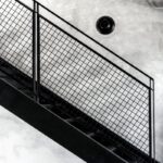 Перила лофт металлические Ячейка