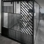 Перегородка для офиса металлическая