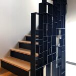 Этажерка перила металлические сплошные