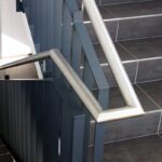Перила с поручнем нержавеющая сталь