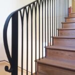 Перила Готика из прута металлического