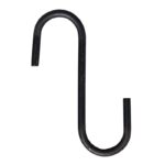 Крючок из металла черный для вешалок