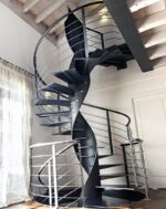 Винтовая лестница металл для дома