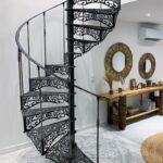 Лестница в викторианском стиле под чугун