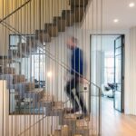 Перила из трубы вертикальные дождь