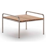 Кофейный столик из нержавеющей трубы