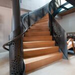 Лестница Лофт винтаж лазерная резка