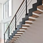 Лестница на ломаном косоуре зигзаг