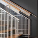 Перила Элвис лазерная резка белые