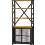 Буфет лофт сетка металлический черный