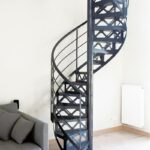 Винтовая лестница лазерная резка Эйфель