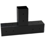 Коннектор для бруса тройной соединительный