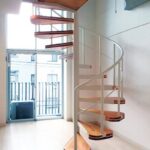 Лестница винтовая Сканди с дубовыми ступенями