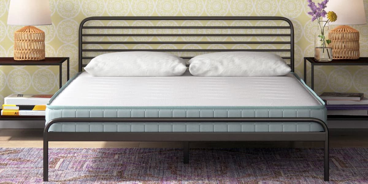 Кровать платформа минимализм металл